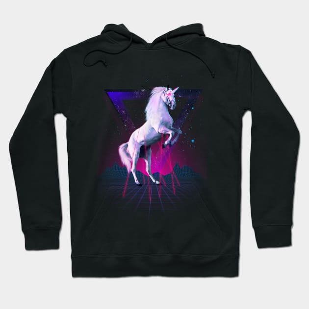 Last laser unicorn Hoodie by astronaut